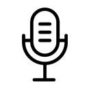 podcast microphone icon